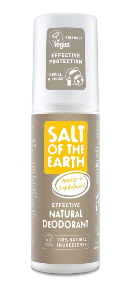 Salt of the Earth Amber & Sandalwood Spray 100ml